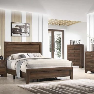 4PC Brown Queen Bedroom Set 🚚FREE Delivery In Fresno🚚