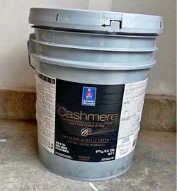 Cashmere Pure White. Interior Paint. Unopened. Midium Lustre