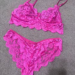 New xl neon hot lace stretchy lingerie set bralette panty festival shorts