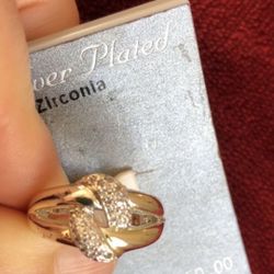 Silver Plated Ring New