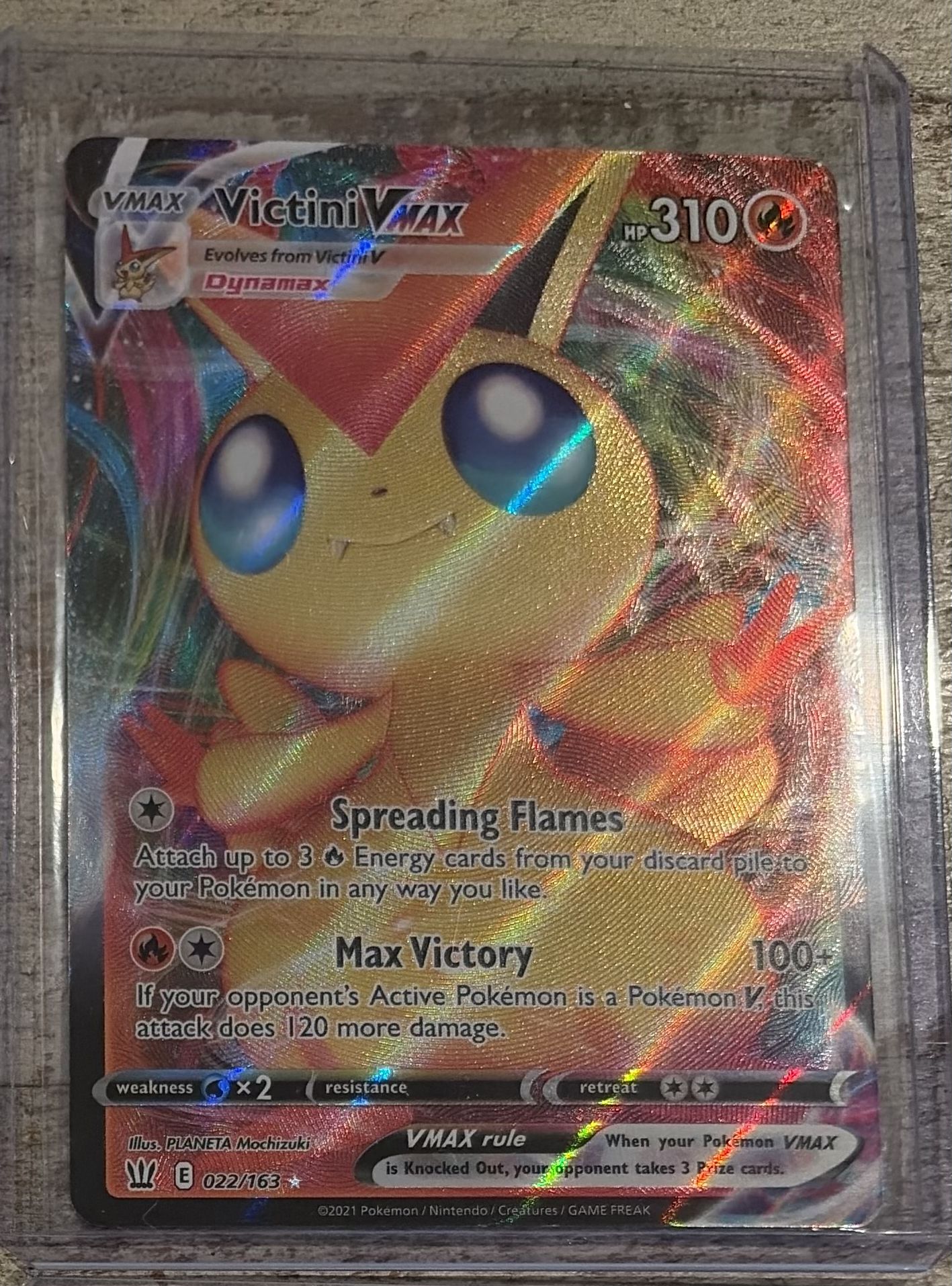 victini vmax pokemon card VICTINI VMAX POKEMON