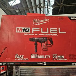 Milwaukee M18 Fuel 1-9/16" Sds Max Rotary Hammer 