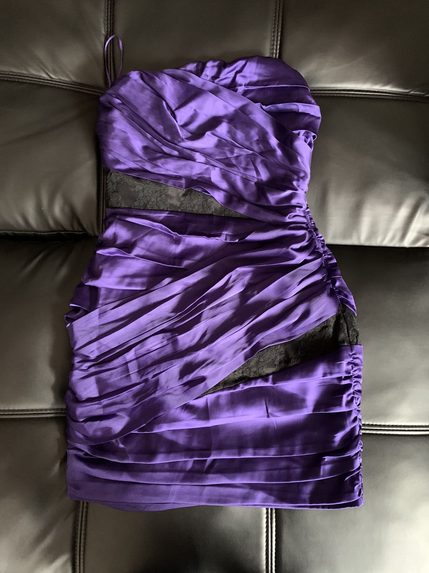 Express Size 6 Dress Purple Lightly Worn
