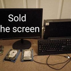 Gaming Pc Comes with hard drives and a GPU 