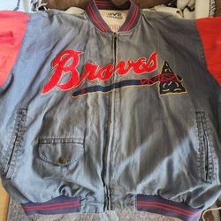 1991 Cooperstown Collection - Atlanta Braves Jacket