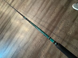 (Murrieta) Seeker 270 8’ custom glass rod. Great wrap.