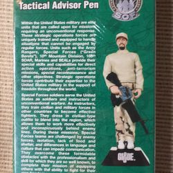 G.I. Joe Strategic Operations Tactical Advisor Pen Figure 2003 RARE collectible