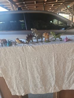 Dinosaurs and toys