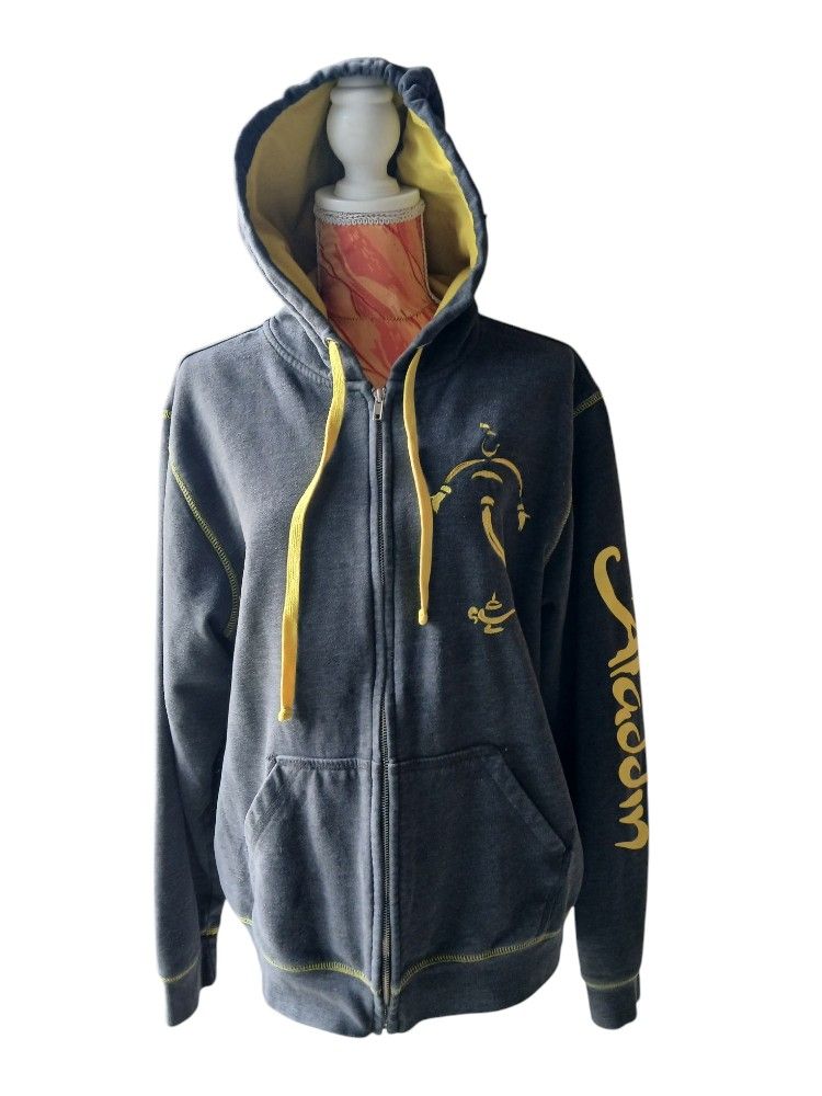 Disney Aladdin Hoodie Sz Lg