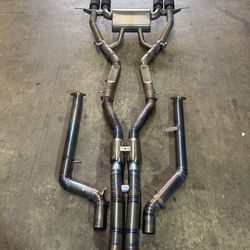 R44 titanium exhaust g8X