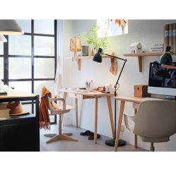 Ikea LISABO Desk (ash Oak) In Brand New Condition