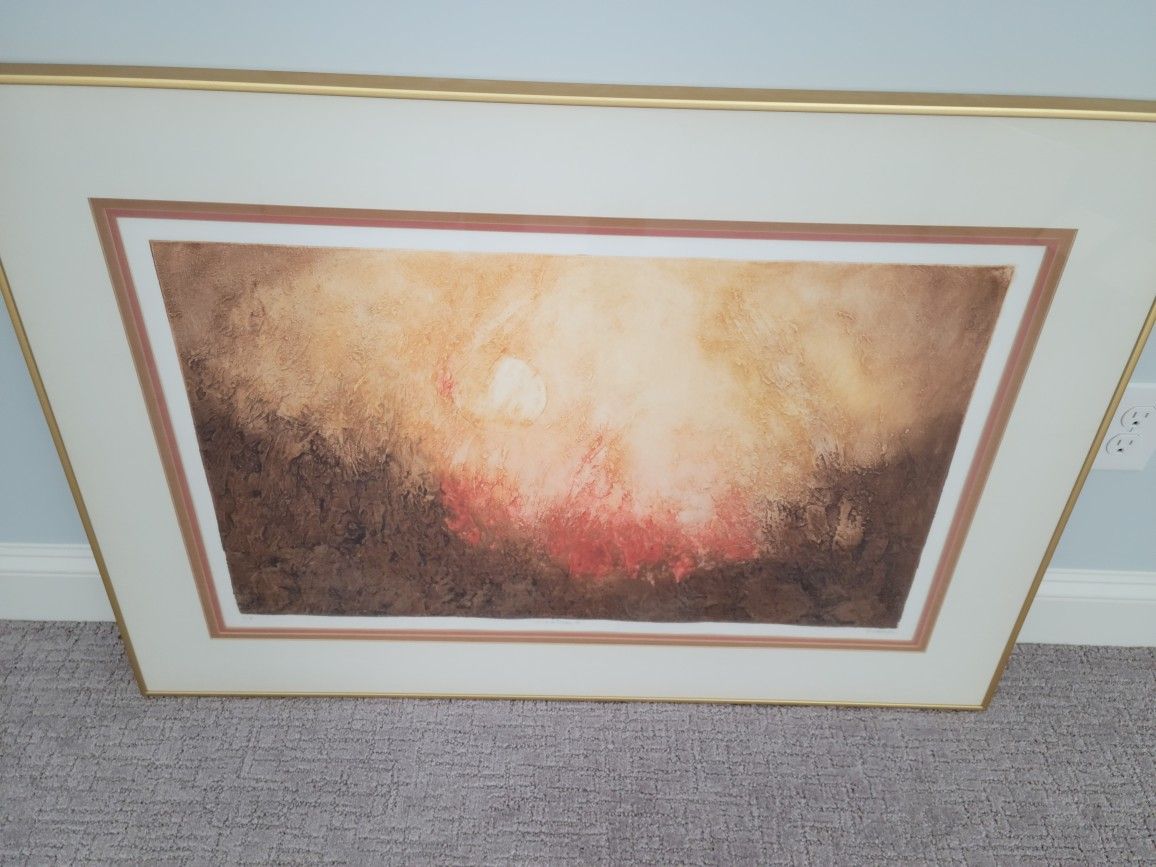 Mid Century Artist's Proof By Ruth Rodman