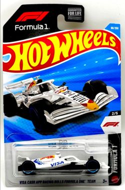 Hot Wheels Formula 1 Visa Cash App Racing Bulls Car
