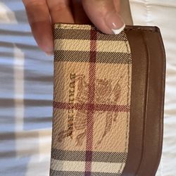 Burberry Leather Card Wallet