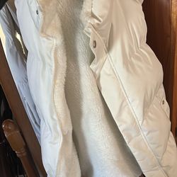 White Puffer Vest