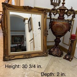 Antique Detailed Mirror