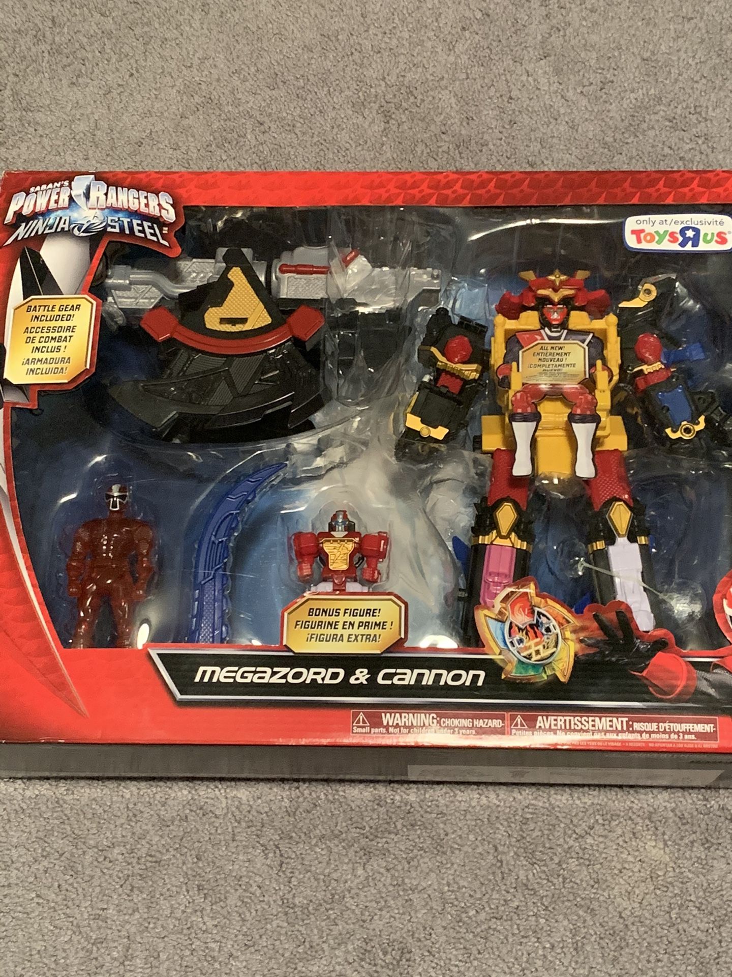 Power Ranger Ninja Steel Megazord Cannon