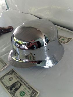 German World War 2 M36 Show Quality Chrome Plated Helmet
