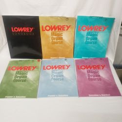 Lowrey Songbooks And Magic Organ Course Books  - 6 Total 
