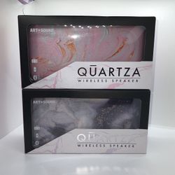 Pink Or Purple ART+SOUND Wireless Speaker Bluetooth Rechargeable Battery 