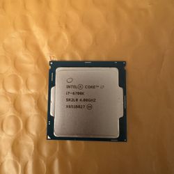 Intel Core i7-6700K CPU Processor 