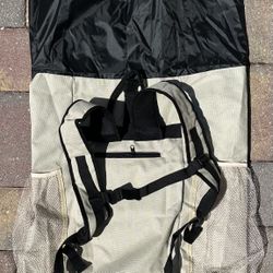 Heavy Duty Laundry Backpack Bag w/ Straps