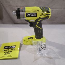Ryobi 18V Impact Driver Variable Speeds (TOOL ONLY)