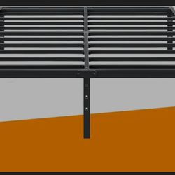 Queen Bed Frame, Heavy Duty Bed Frame Queen Size, Metal Platform Bed Frame Queen Size with Under Frame Storage Space, No Box Spring Needed, Noise Free