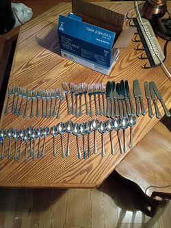 Stainless Steel Oneida Flatware Set – Large Lot