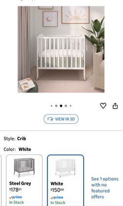 Portable crib (brand new)