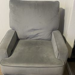 Gray Recliner 