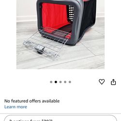 Brand New Small animal Dog/cat Carrier Red