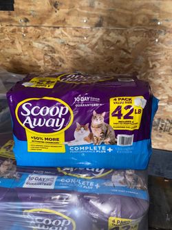 Scoop Away Complete Performance Plus,  Cat Litter, Fresh Scent, 42 Pound