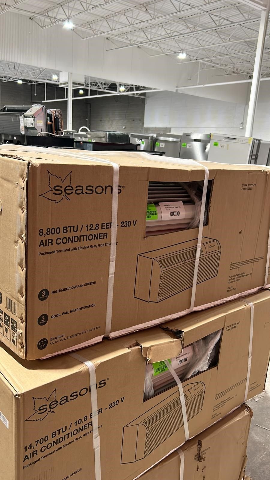 SEASONS 15,000 PTAC, 230 Volt, 20 Amp Air Conditioner 9705 Audio & Speakers