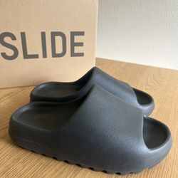 Brand New Adidas Yeezy Slide Black Onyx HQ6446