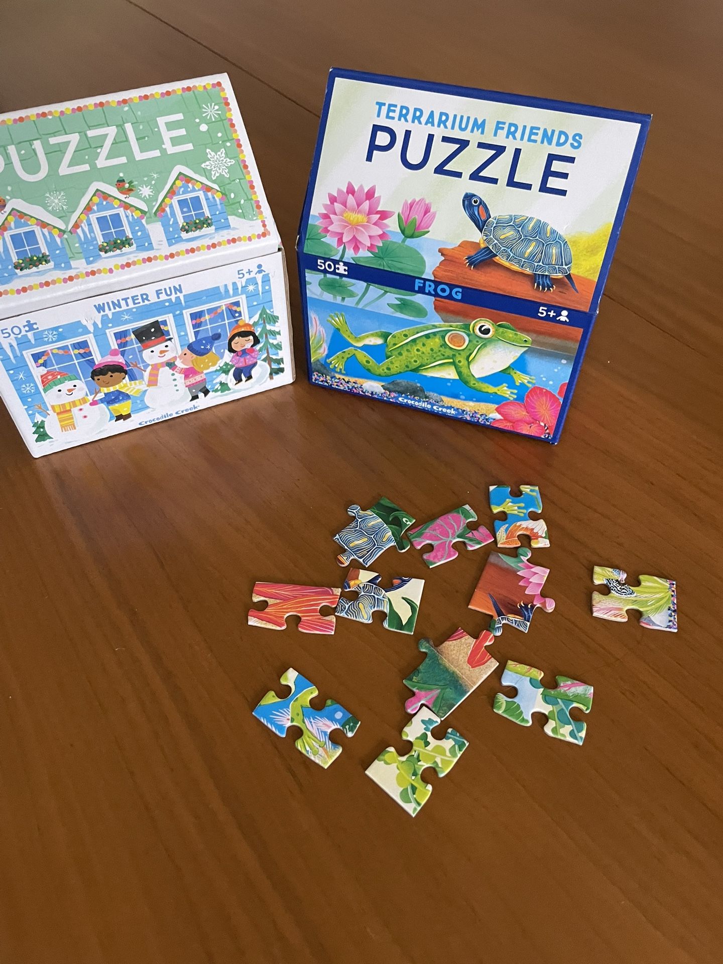 Puzzles, a Set of Two