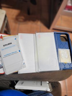 Kit Iphon 12 Pro Max   Case, 2 Glass Temperad And Camera Protector 