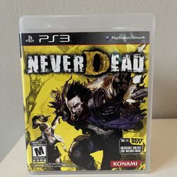 Never Dead PlayStation 3 PS3