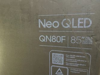 Samsung - 85” Class QN80F Series Neo QLED Mini LED 4K UHD SamsungVision AI Smart Tizen TV