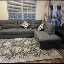 Gray Sectional- Need Gone ASAP 