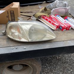 Honda Civic 1999 Passenger Right Side Headlight 