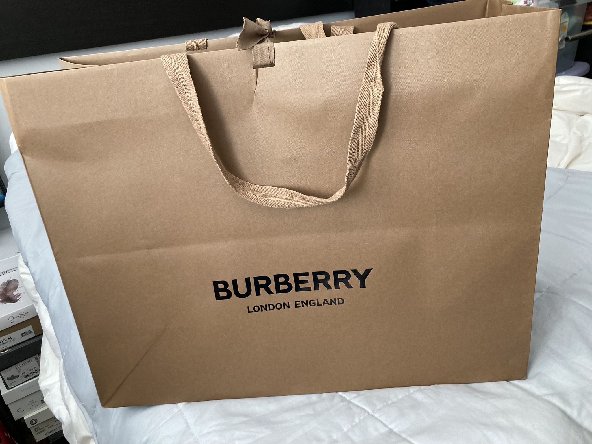 Burberry Gift Bag Only Like New