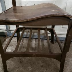 Antique School Desk 