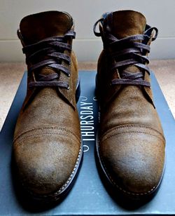 Thursday Mens Suede Boots
