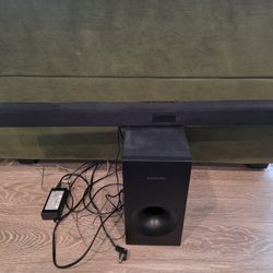 Samsung Soundbar And Subwoofer
