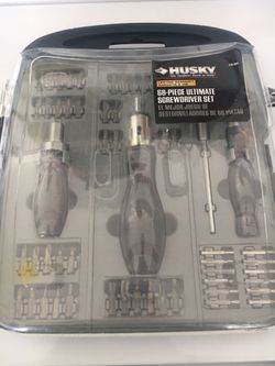 Husky 68-piece Ultimate Screwdriver Set