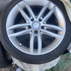 4 Mercedes Rims 17 inch Alloy Rims