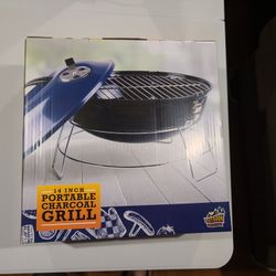 14" Portable Charcoal Grill