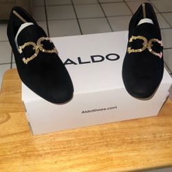 Aldo’s Dress Mens Shoes Size 7.5 Black Color New Ones