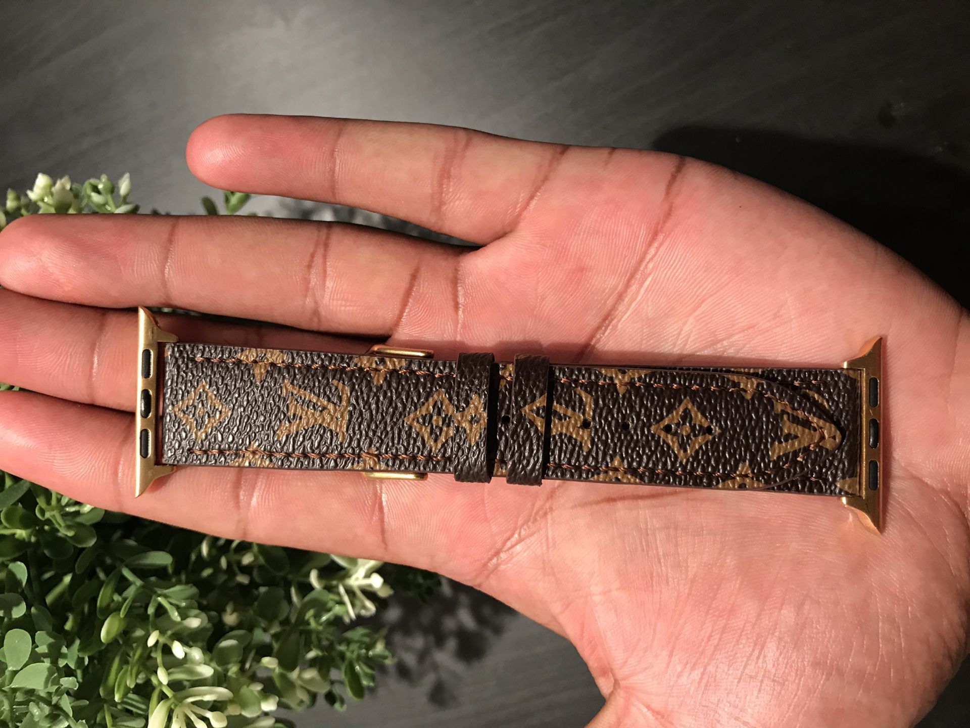 Louis Vuitton Apple Watch Bands 38mm and 42mm for Sale in
